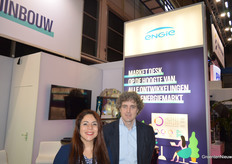 Beatriz Reyes and Pieter Anink of Engie
